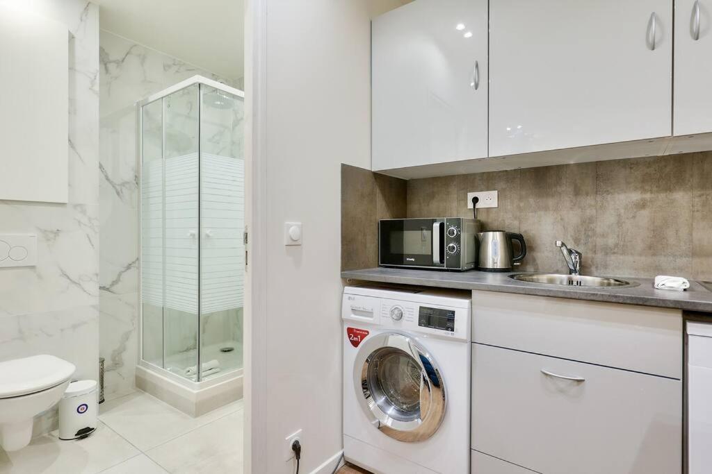 Apartmán Studio Confortable Au Coeur De Paříž Exteriér fotografie
