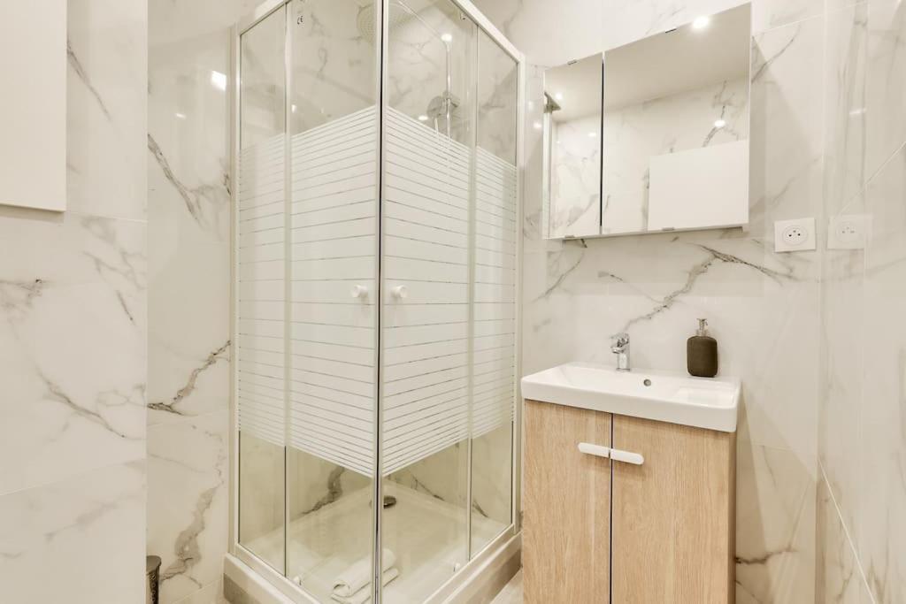 Apartmán Studio Confortable Au Coeur De Paříž Exteriér fotografie