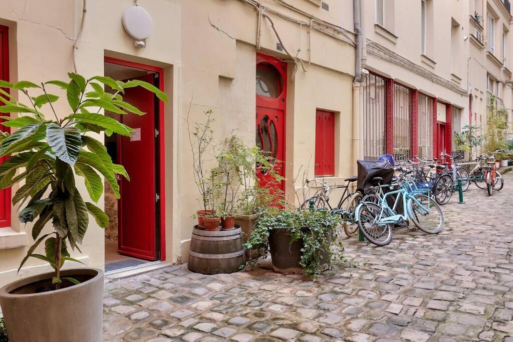 Apartmán Studio Confortable Au Coeur De Paříž Exteriér fotografie